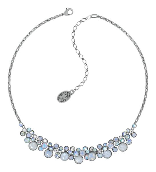 White - Water Cascade necklace - Konplott